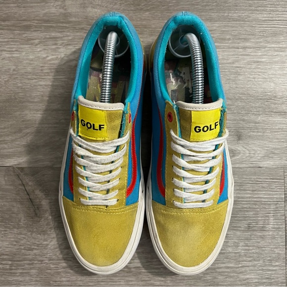 Golf Wang Vans Old Skool Pro Tri Color Size 9.5 - Picture 4 of 8